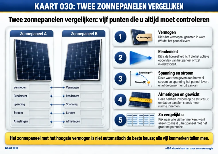 Kaart 030: twee panelen vergelijken