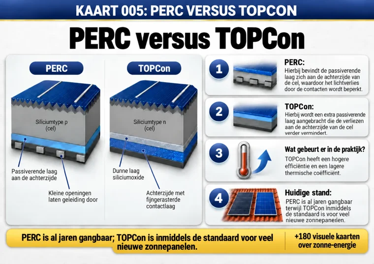 Kaart 005: PERC versus TOPCon