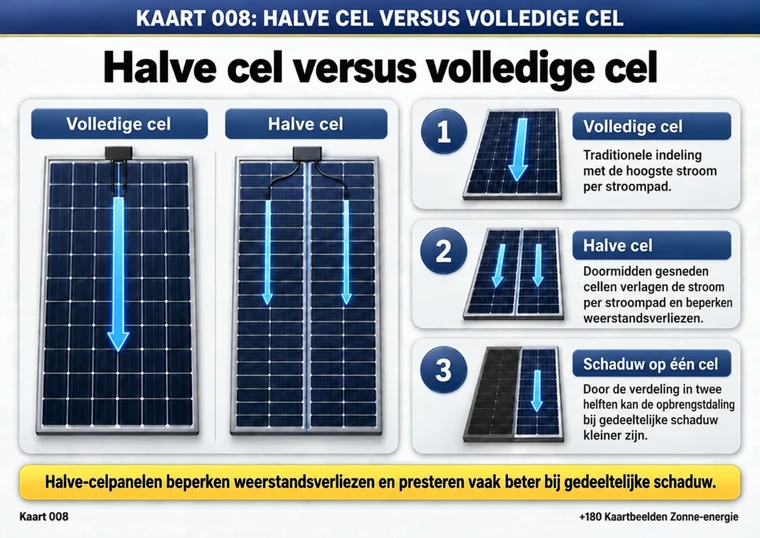 Kaart 008: halve cel versus volledige cel