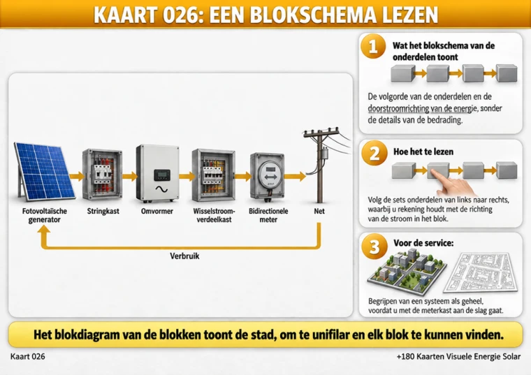 Kaart 026: een blokschema lezen