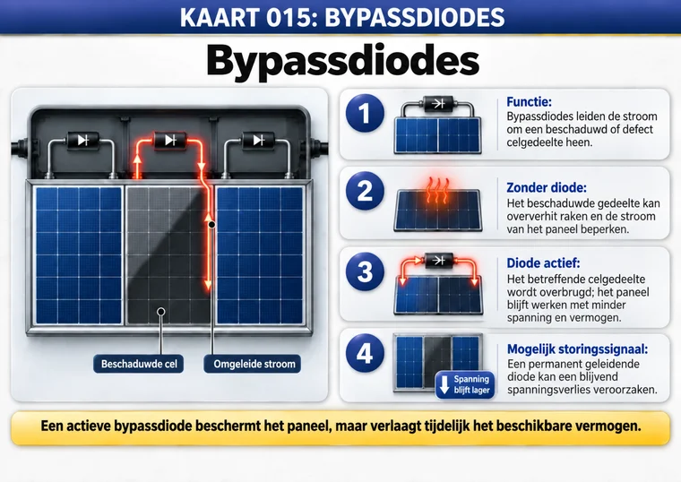 Kaart 015: bypassdiodes