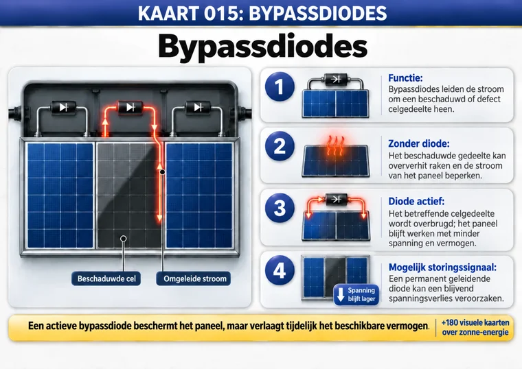 Kaart 015: bypassdiodes