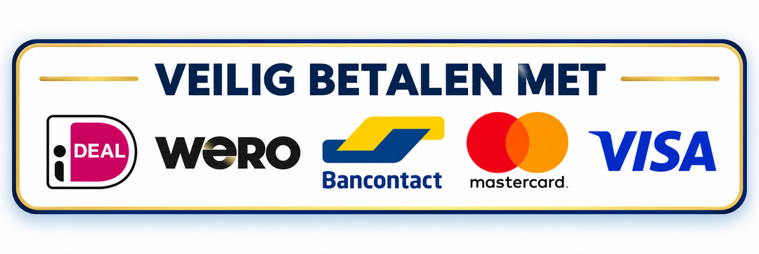 Veilig betalen met iDEAL, Wero, Bancontact, Mastercard en Visa